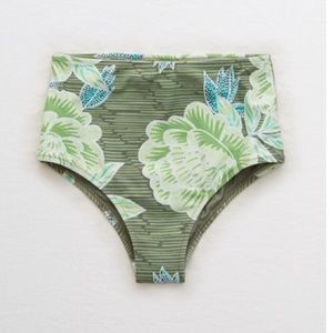 Aerie High Waisted Cheeky Bikini Bottom